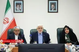 تصاویر تشکیل جلسه دولت بدون حضور پزشکیان و به ریاست عارف معاون اول رئیس جمهور!