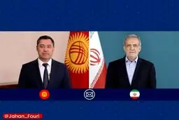 گفتگوی روسای جمهور ایران و قرقیزستان