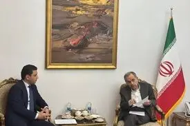 دیدار سفیر ارمنستان با تخت روانچی