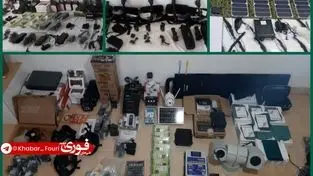 کشف و ضبط محموله‌ تجهیزات خرابکارانه از شبکه بزرگ انتقال اقلام نظامی گروهک‌های تروریستی تجزیه طلب
