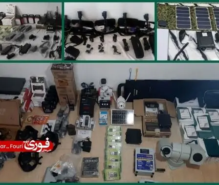 کشف و ضبط محموله‌ تجهیزات خرابکارانه از شبکه بزرگ انتقال اقلام نظامی گروهک‌های تروریستی تجزیه طلب