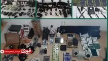 کشف و ضبط محموله‌ تجهیزات خرابکارانه از شبکه بزرگ انتقال اقلام نظامی گروهک‌های تروریستی تجزیه طلب