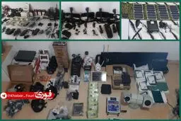 کشف و ضبط محموله‌ تجهیزات خرابکارانه از شبکه بزرگ انتقال اقلام نظامی گروهک‌های تروریستی تجزیه طلب