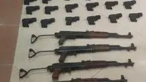 کشف محموله سلاح و مهمات جنگی قاچاق در مرز کردستان