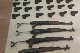 کشف محموله سلاح و مهمات جنگی قاچاق در مرز کردستان