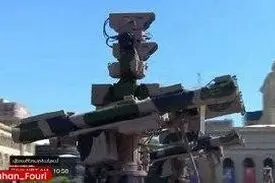 سامانه دفاع پدافندی کوتاه برد مجید در رژه امروز نیروهای مسلح ارمنستان در ایروان