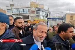 حضور عراقچی در راهپیمایی۲۲ بهمن