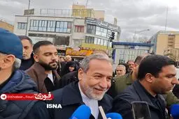 حضور عراقچی در راهپیمایی۲۲ بهمن