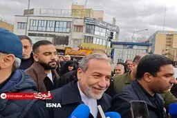 حضور عراقچی در راهپیمایی۲۲ بهمن