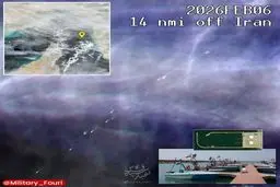 استقرار ده‌ها قایق تندرو سپاه در آب‌های بین‌المللی تنگه هرمز