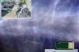 استقرار ده‌ها قایق تندرو سپاه در آب‌های بین‌المللی تنگه هرمز