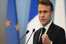 ماکرون: آمریکا در صدد مطیع کردن اروپا است؛ نظم استعماری را نمی‌پذیریم