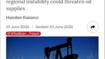 آناتولی صعود قیمت جهانی نفت در سایه تبادل آتش میان تهران و واشنگتن
