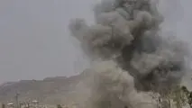 عربستان یک شهر مرزی یمن را هدف قرار داد