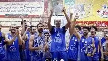 تصاویری از مراسم قهرمانی تیم بسکتبال استقلال