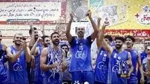تصاویری از مراسم قهرمانی تیم بسکتبال استقلال