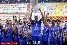 تصاویری از مراسم قهرمانی تیم بسکتبال استقلال