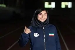 نایب‌قهرمانی دختر دونده ایران در آسیا؛ مریم احمدی به نقره ۱۵۰۰ متر رسید