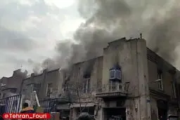 گراند هتل در آتش سوخت