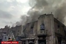 گراند هتل در آتش سوخت